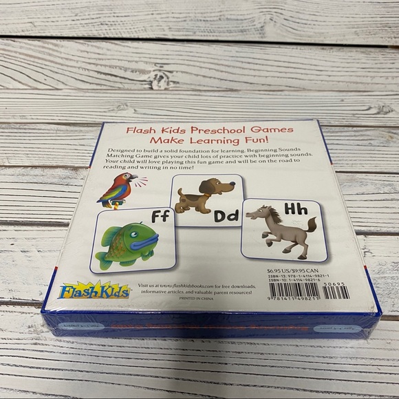 Flask Kids Beginning Sounds Flash Cards - Picture 9 of 11